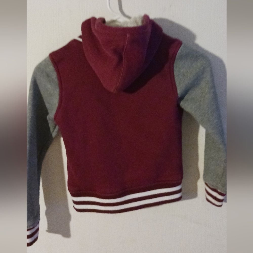 VIGOSS Girls Sz. 7 Letterman Style Jacket w Birds - Picture 9 of 10